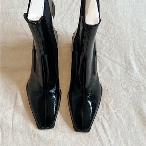 Zara black booties